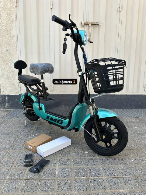 Vue 16 de Cyclomoteur XMD 400 Lithium 48V 15Ah – EMOVE