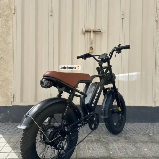 Vue 4 de Vélo Électrique U11 HARLEY Professional 48V 750W – LIKEBIKE