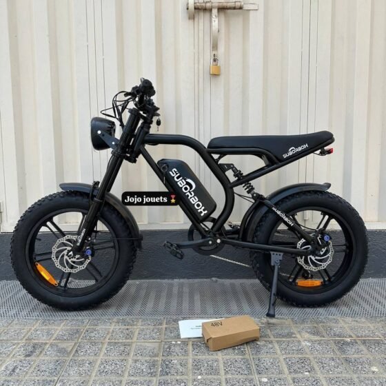 Vue 4 de Vélo Électrique K1 HARLEY 48V - SUBORBOX