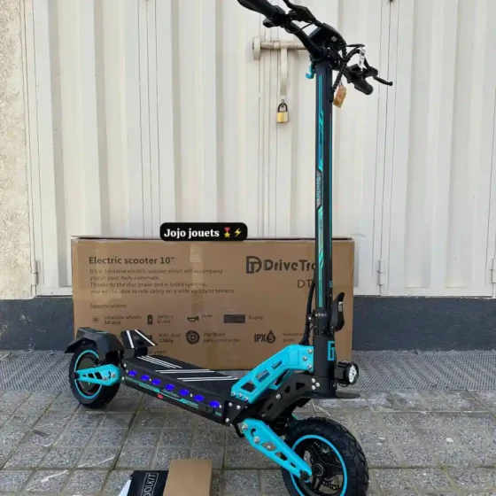 Vue 3 de Trottinette Électrique DRIVETRON DT10 52V