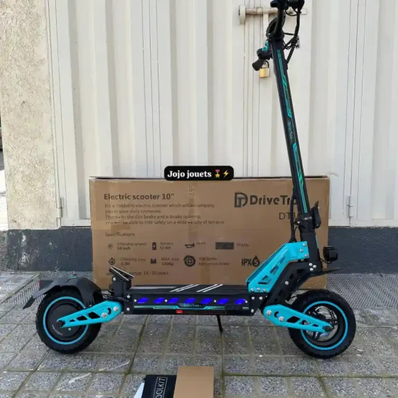 Vue 4 de Trottinette Électrique DRIVETRON DT10 52V