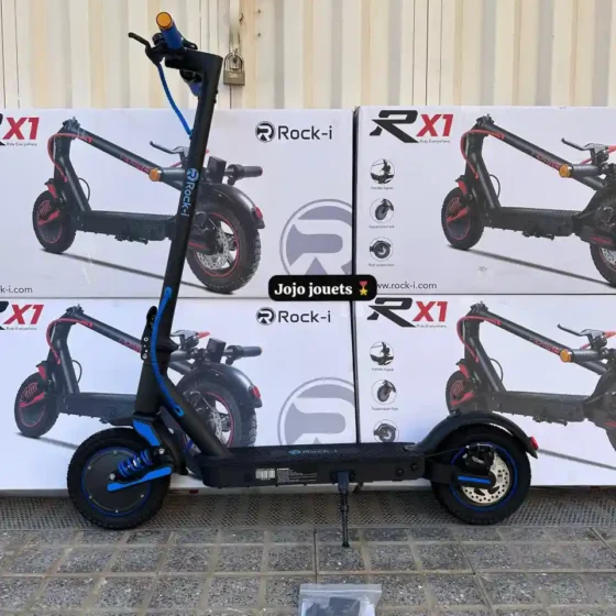 Vue 3 de Trottinette Électrique ROCK-I RX1