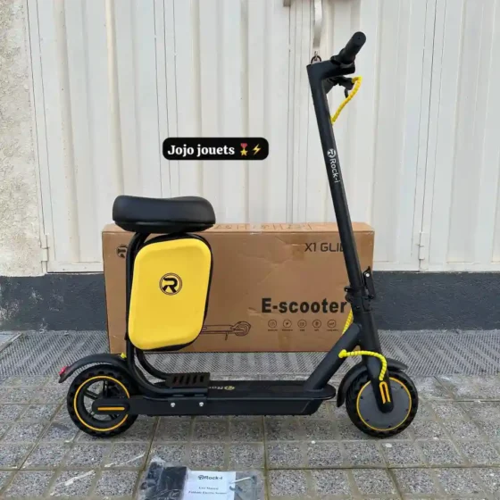 Vue 4 de Trottinette Électrique ROCK-I X1 GLIDE PLUS