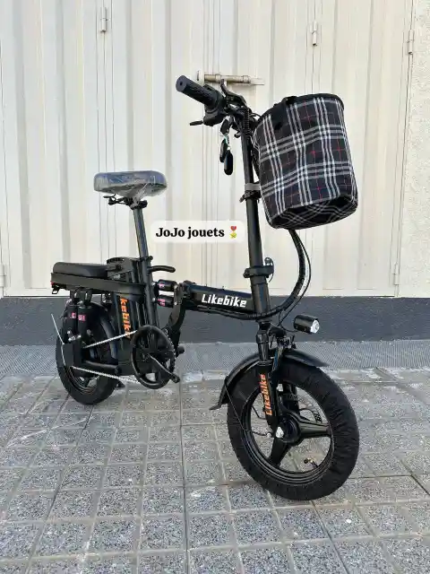 Vue 2 de Vélo Électrique A10 Pro Pliable 48V – LIKEBIKE
