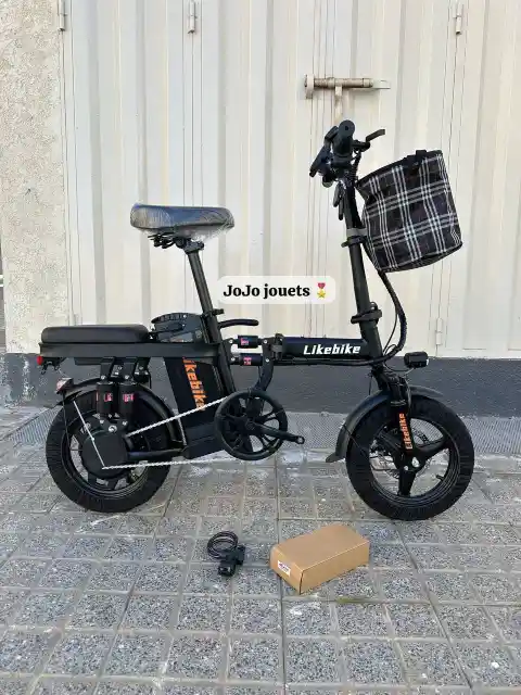 Vue 3 de Vélo Électrique A10 Pro Pliable 48V – LIKEBIKE
