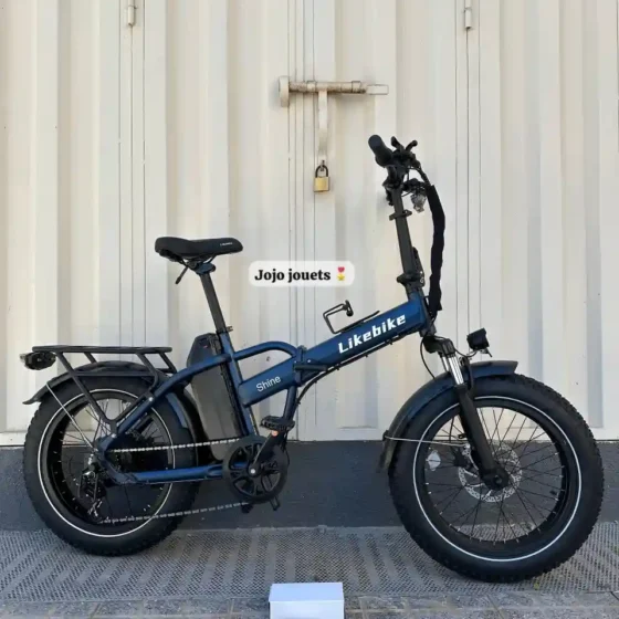 Vue 2 de Vélo Électrique SHINE PRO Ebike Pliable 48V – LIKEBIKE
