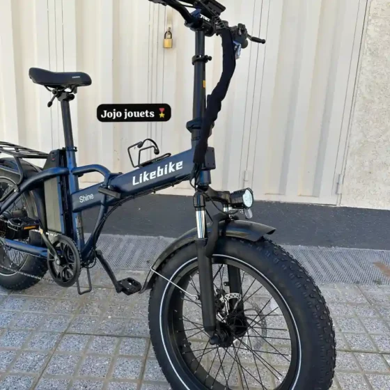 Vue 9 de Vélo Électrique SHINE PRO Ebike Pliable 48V – LIKEBIKE