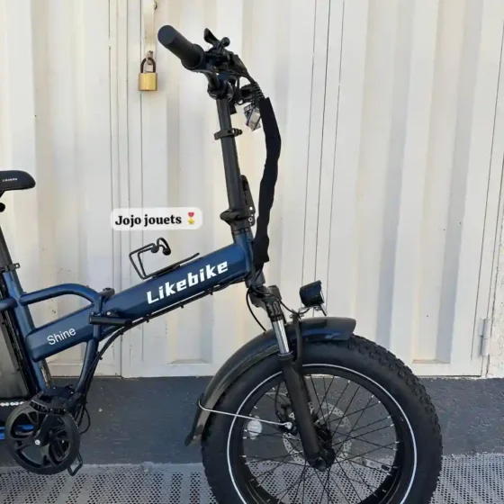 Vue 4 de Vélo Électrique SHINE PRO Ebike Pliable 48V – LIKEBIKE