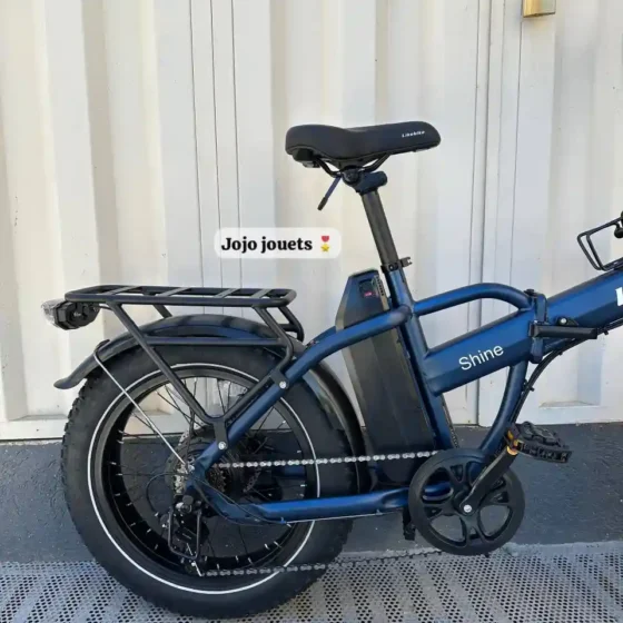 Vue 5 de Vélo Électrique SHINE PRO Ebike Pliable 48V – LIKEBIKE
