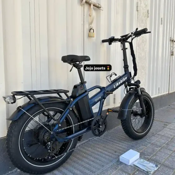 Vue 7 de Vélo Électrique SHINE PRO Ebike Pliable 48V – LIKEBIKE