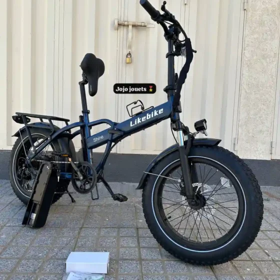 Vue 8 de Vélo Électrique SHINE PRO Ebike Pliable 48V – LIKEBIKE