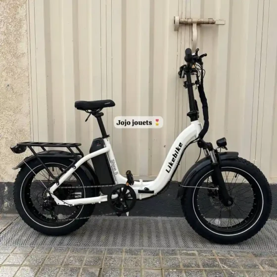 Vue 3 de Vélo Électrique SHINE S PRO Ebike Pliable 48V - LIKEBIKE