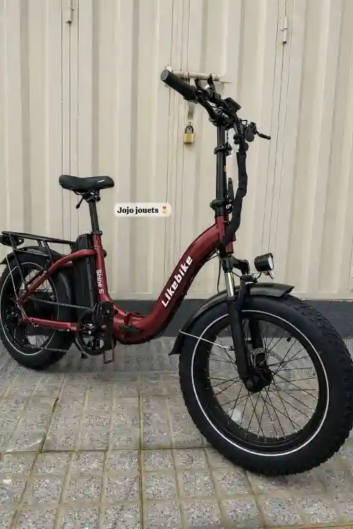 Vue 4 de Vélo Électrique SHINE S PRO Ebike Pliable 48V - LIKEBIKE