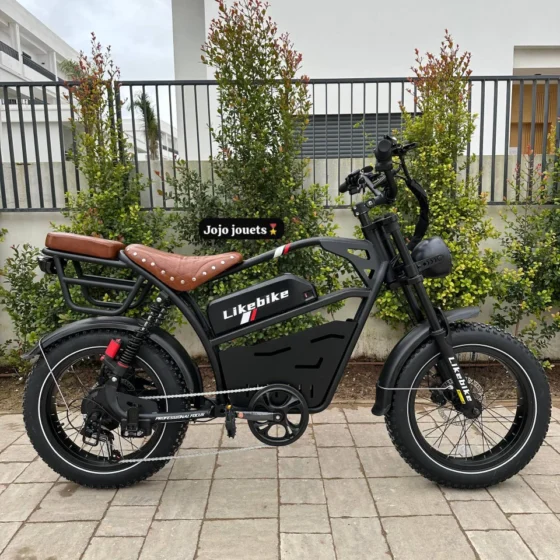 Vue 3 de Vélo Électrique U9 Pro HARLEY Professional 48V 750W – LIKEBIKE