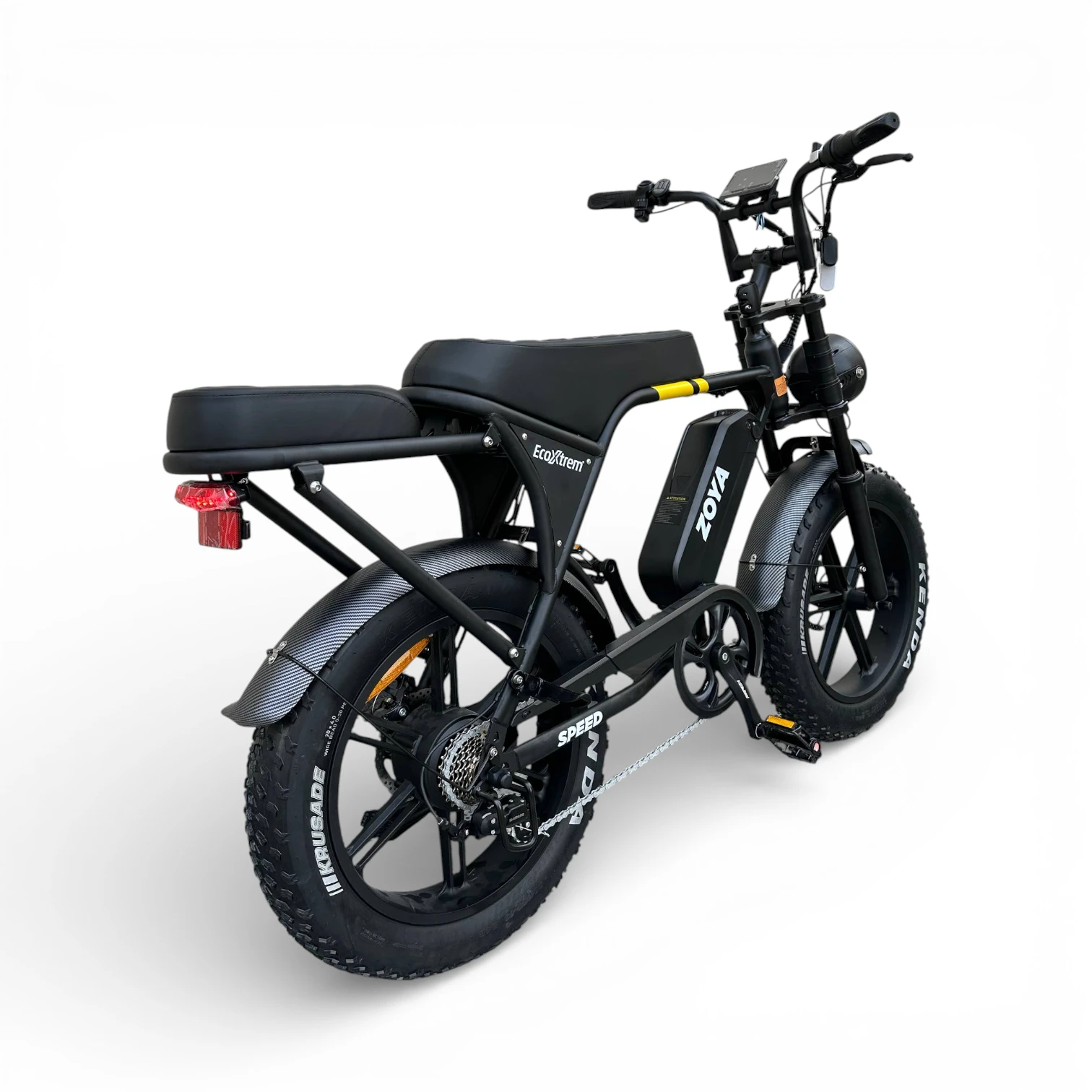 Vue 3 de Vélo Électrique ZOYA PLUS 48V 1000W – ECOXTREM