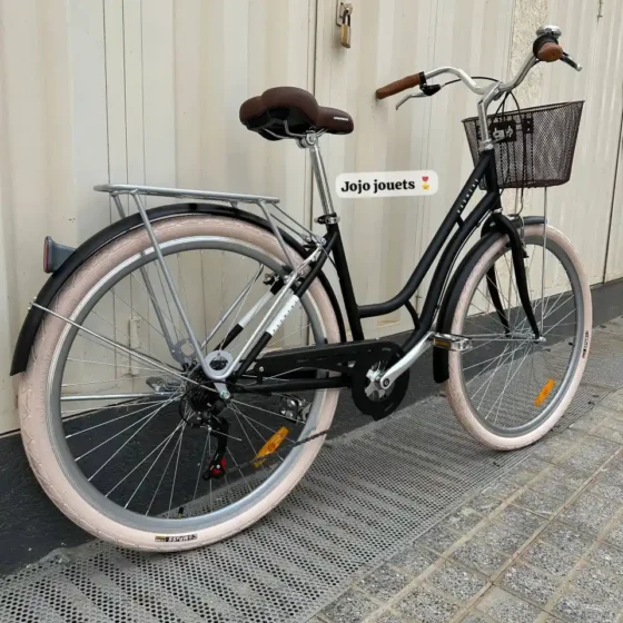 Vue 4 de Vélo Madame Classique HAOMENG 28 Pouces
