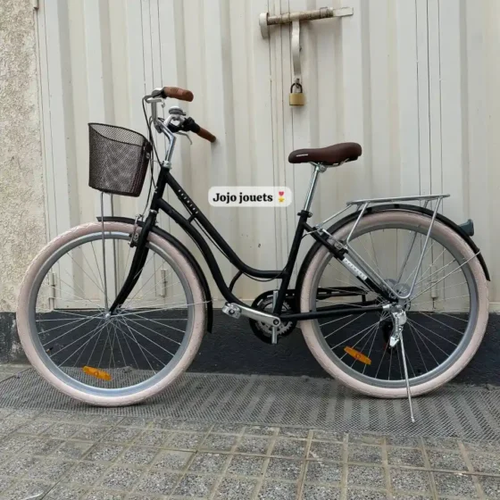 Vue 6 de Vélo Madame Classique HAOMENG 28 Pouces