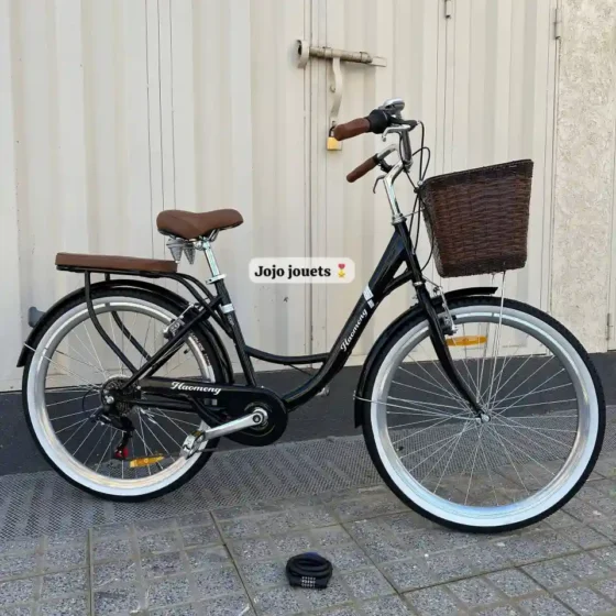 Vue 3 de Vélo Madame Haomeng 26 Pouces