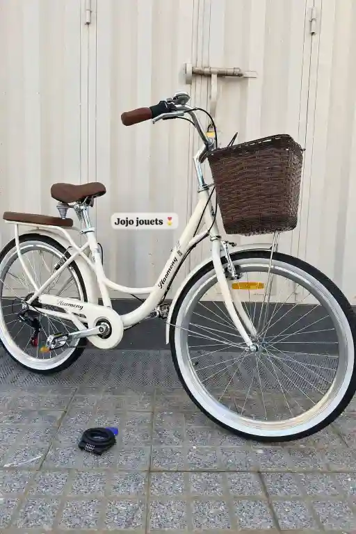 Vue 4 de Vélo Madame Haomeng 26 Pouces
