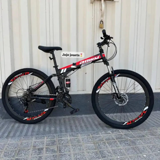 Vue 6 de Vélo VTT PLIABLE AOMN 26 POUCES