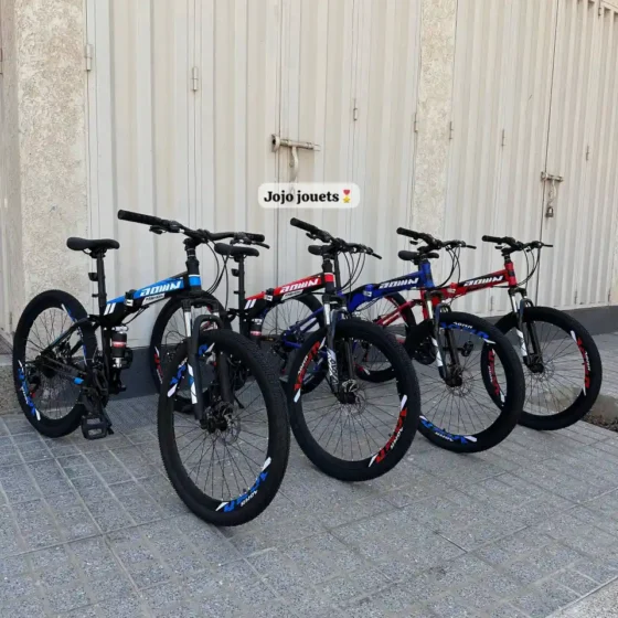 Vue 4 de Vélo VTT PLIABLE AOMN 26 POUCES