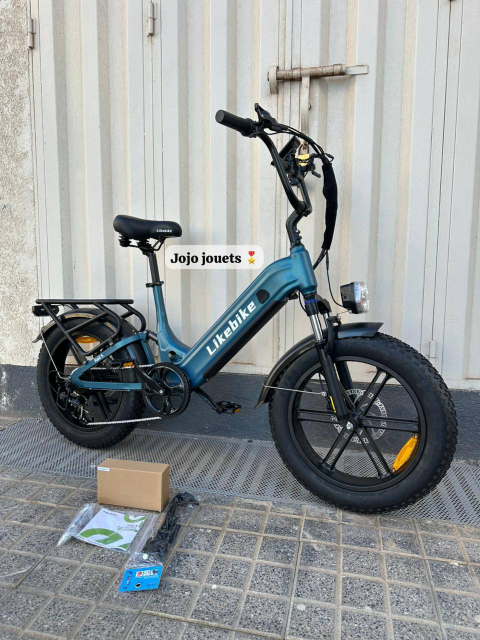 Vue 2 de Vélo Électrique Likebike RAIL 5