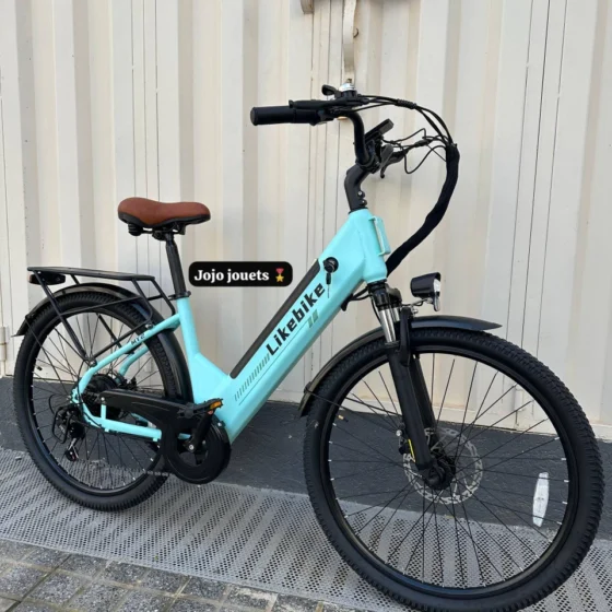 Vue 5 de Vélo Madame Électrique Likebike MY2 1500W Max