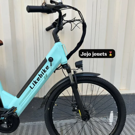 Vue 9 de Vélo Madame Électrique Likebike MY2 1500W Max