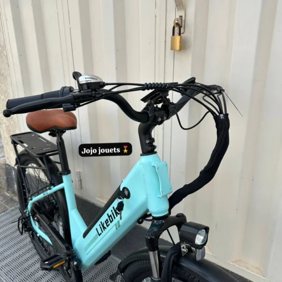 Vue 10 de Vélo Madame Électrique Likebike MY2 1500W Max