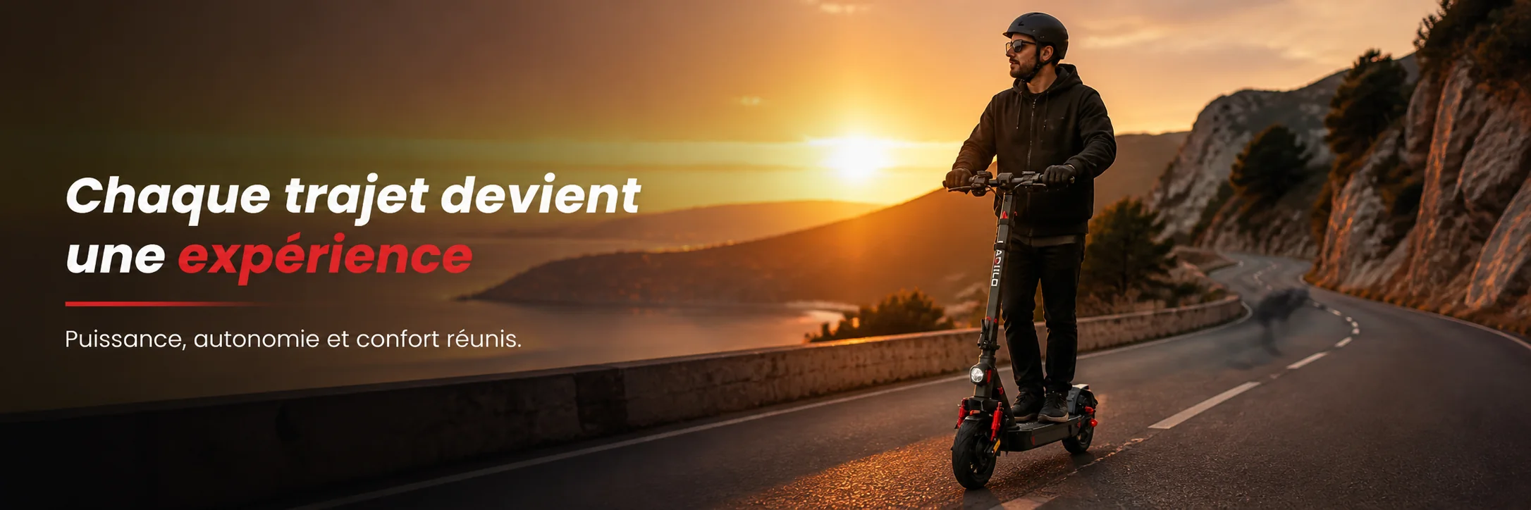 Trottinette Électrique CADIILO Classic ES1005 — mise en situation