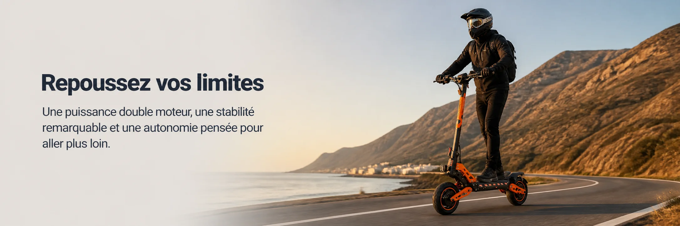 Trottinette Électrique DRIVETRON DT10 PRO 52V — mise en situation