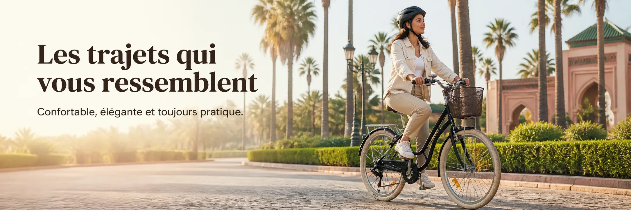 Vélo Madame Classique HAOMENG 28 Pouces — mise en situation