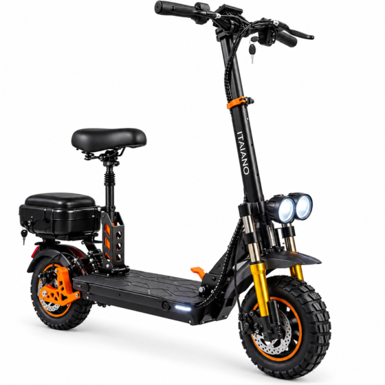 Vue 1 de Trotinette Électrique ITALIANO M5 PRO 1200W 48V