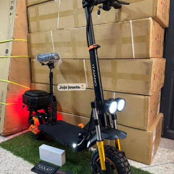 Vue 2 de Trotinette Électrique ITALIANO M5 PRO 1200W 48V