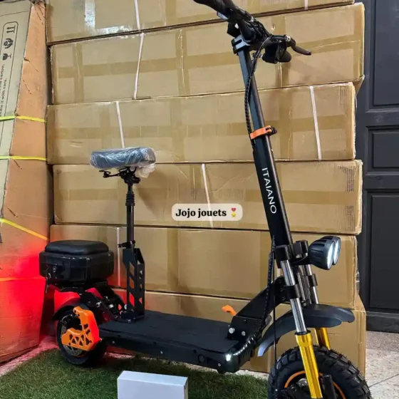 Vue 3 de Trotinette Électrique ITALIANO M5 PRO 1200W 48V