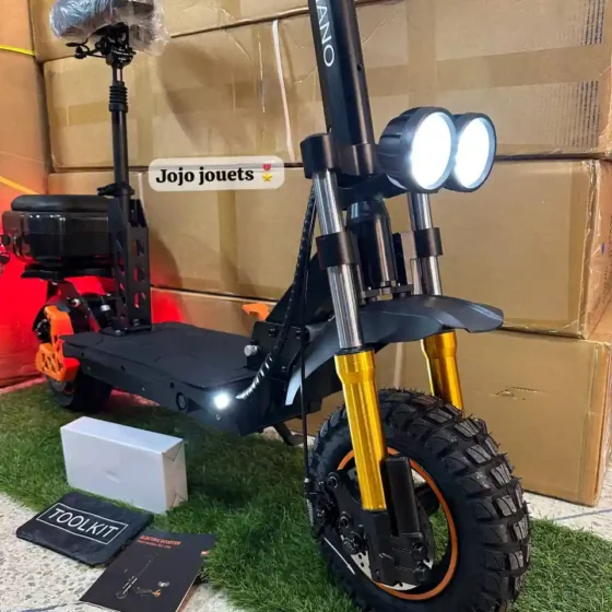 Vue 4 de Trotinette Électrique ITALIANO M5 PRO 1200W 48V