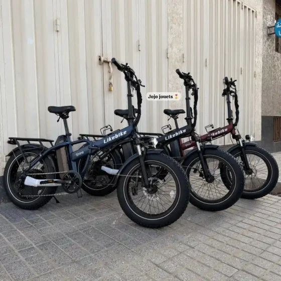 Vue 2 de Vélo Électrique Likebike SHINE PRO Ebike 48V