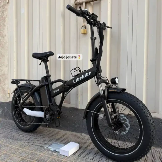 Vue 4 de Vélo Électrique Likebike SHINE PRO Ebike 48V