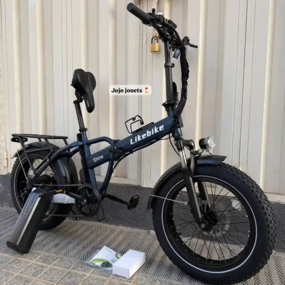 Vue 9 de Vélo Électrique Likebike SHINE PRO Ebike 48V