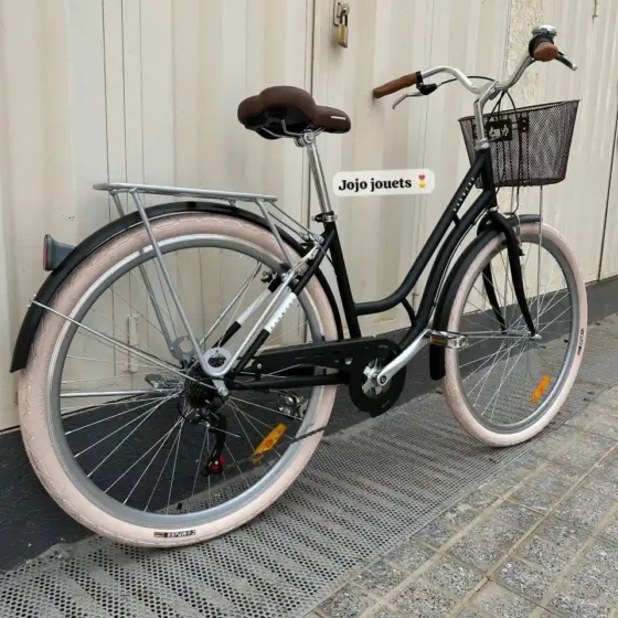 Vue 5 de Vélo Madame Classique HAOMENG 28 Pouce