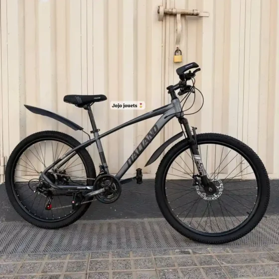 Vue 3 de Vélo VTT ALUMINIUM ITALIANO 26 Pouces